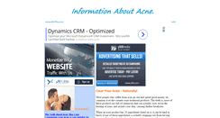 Desktop Screenshot of acne.allinfo4u.co.za